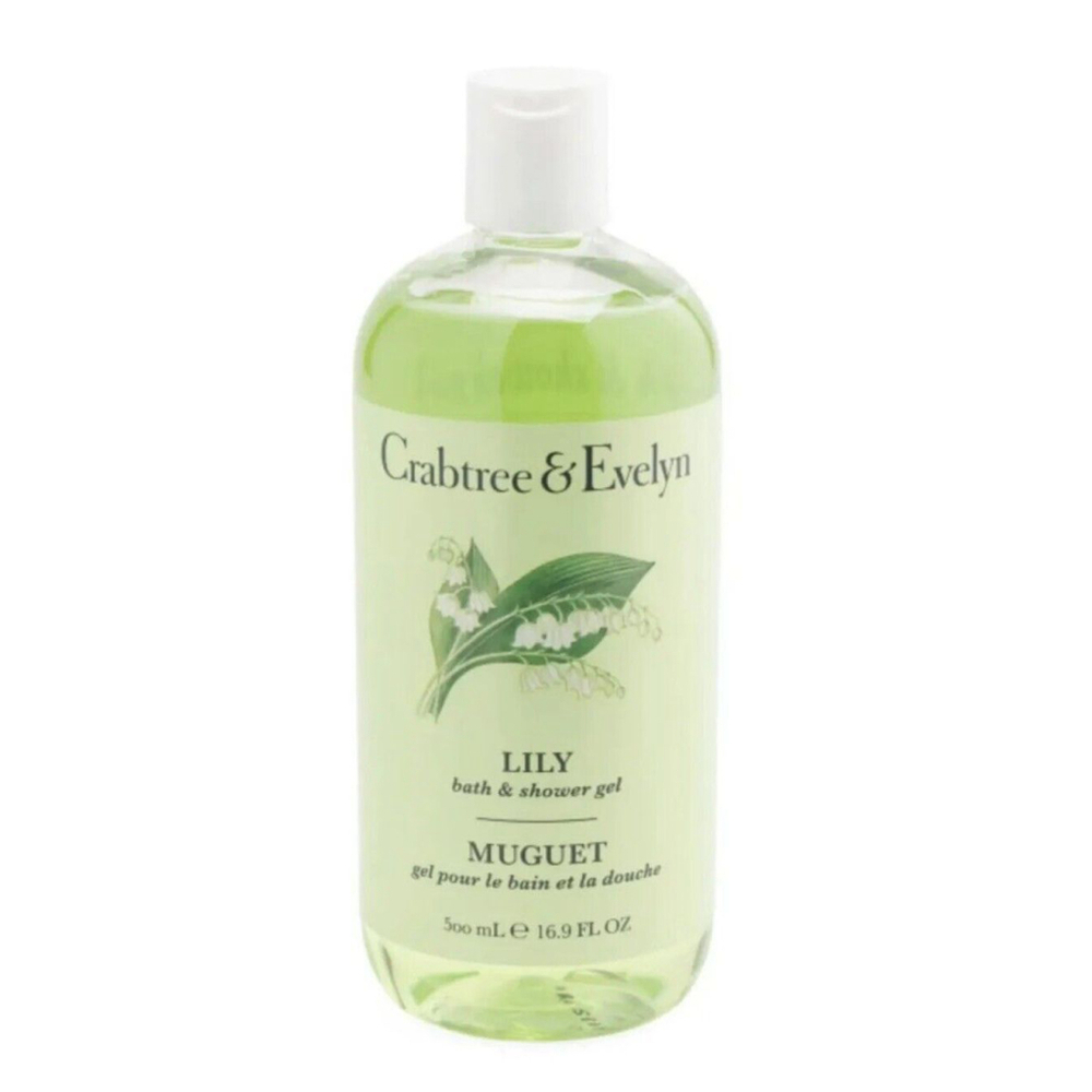 Crabtree & Evelyn Lily Bath Shower Gel Green 16.9 OZ New - Picture 1 of 1